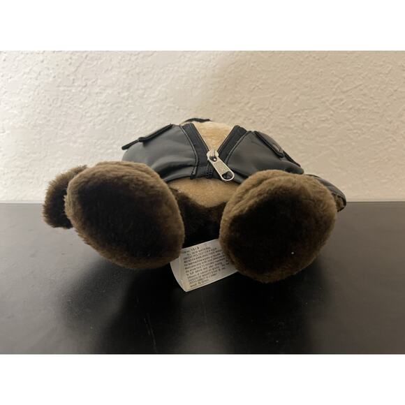 Vtg Tasmanian Devil Taz Biker Plush Looney Tunes 1993 Warner Bros 11.5" - Picture 6 of 8